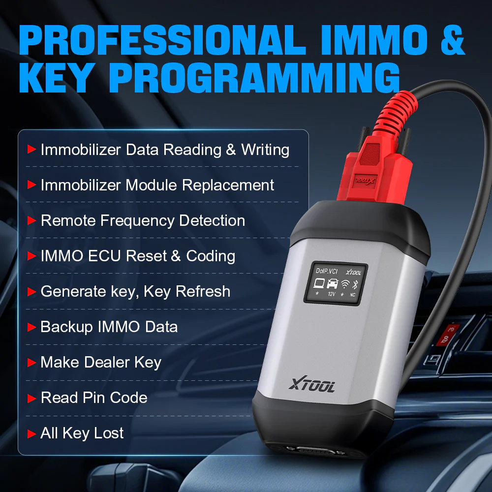 XTOOL XVCI MAX J2534 ECU Programming Car Diagnostic Tool - Image 4